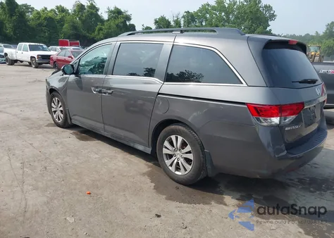 2014 Honda Odyssey Ex из США, поврежденный, VIN 5FNRL5H49EB097825